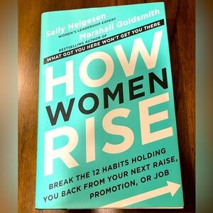 How Women Rise Book- Women’s Career Building Guide, Hardcover w/ Jacket, EUC